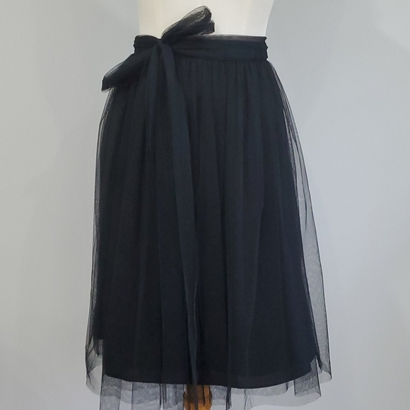 Dresses & Skirts - Watters&wWatters Black toille skirt (bridesmaid)